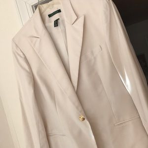 White Ralph Lauren blazer